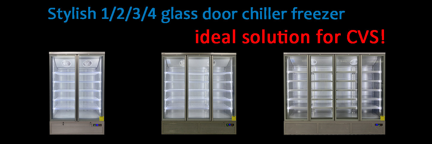 qualidade abra o refrigerador da exposição fábrica