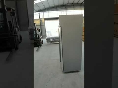 Supermarket LED Light Glass Door Display Freezer For Frozen Foods