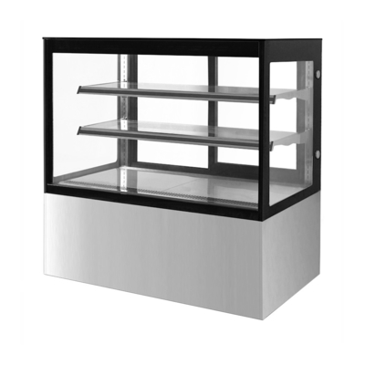Front Glass Cake Display Fridge moderado vertical com projeto de produto moderno do estilo