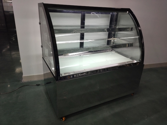 Refrigerador da exposição da padaria das prateleiras 2PCS ajustáveis com compressor de Secop