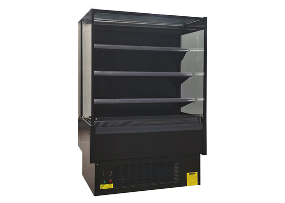 SEMI o vertical refrigerou a garra do quadrado e vai o refrigerador R404a da exposição