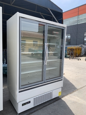 Do refrigerador vertical livre da bebida da loja de Frost projeto de poupança de energia
