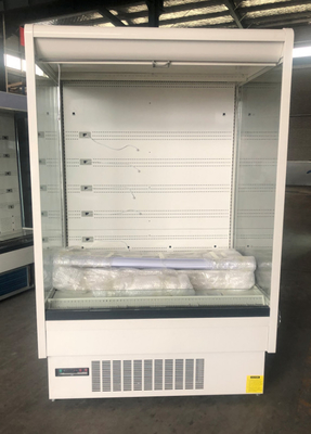 Iluminação aberta do diodo emissor de luz de Multideck Front Dairy Merchandiser Chiller With