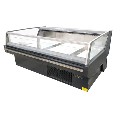 Merchandiser refrigerado de autoatendimento integrado com aquecedor de descongelamento