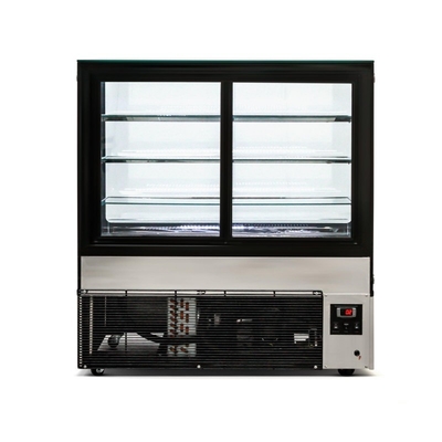 Equipamento de refrigeração de padaria com vidro frontais anti-nevoeiro de vidro triplo