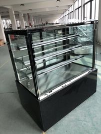 Volume retangular da exposição do termostato 600L do armário de exposição 1200mm da padaria por muito tempo Digitas