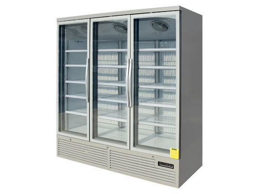 refrigerador vertical da exposição da bebida 1260L com compressor de SECOP