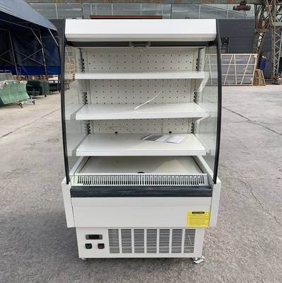 Agarre e vá o fã vegetal do refrigerador R290 da exposição do fruto que refrigera para a loja fresca
