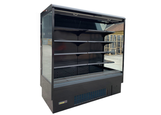 Refrigerador aberto vertical integral 1955mm da exposição de Multideck largamente aberto