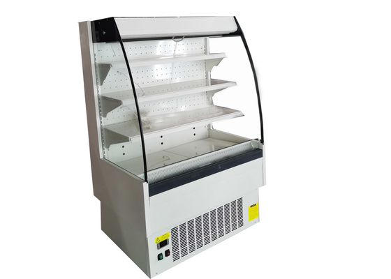 A altura meados de ‘AGARRA & vai’ Front Refrigerated Display Cabinet curvado 130CM