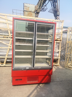 Refrigerador de poupança de energia da exposição de Multideck para a mercadoria refrigerada
