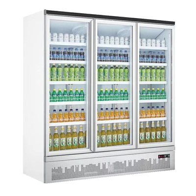 Refrigerador comercial livre de Frost Multideck com diodo emissor de luz