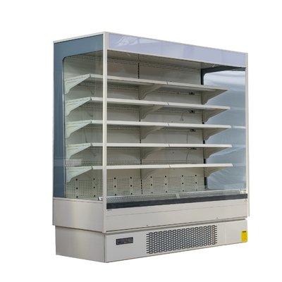 Refrigerador comercial da exposição de ar livre dos sanduíches com o motor de fã de EBM