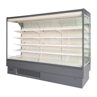 Mostra refrigerada supermercado com 5 camadas arquivar ajustável