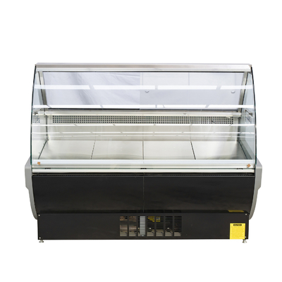 Especialista das técnicas mercantís horizontal das salsichas com o líquido refrigerante R404a/R290