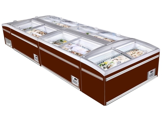 Congelador horizontal do motor de fã de Ebm para alimentos congelados supermercado