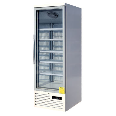 Obstrua dentro o líquido refrigerante de vidro ereto do refrigerador R290 da porta para bebidas/bebidas
